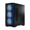 PC-behuizing MODECOM Horizon ARGB FLOW MIDI zwart — E-ATX-ondersteuning, gehard glas, ARGB, USB-C, max. GPU 400 mm
