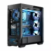 PC-behuizing MODECOM Horizon ARGB FLOW MIDI zwart — E-ATX-ondersteuning, gehard glas, ARGB, USB-C, max. GPU 400 mm