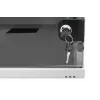 DIGITUS 4U wandmontagekast - SOHO ongemonteerd 241x540x400mm volledig glazen deur grijs