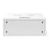 DIGITUS 4U wandmontagekast - SOHO ongemonteerd 241x540x400mm volledig glazen deur grijs