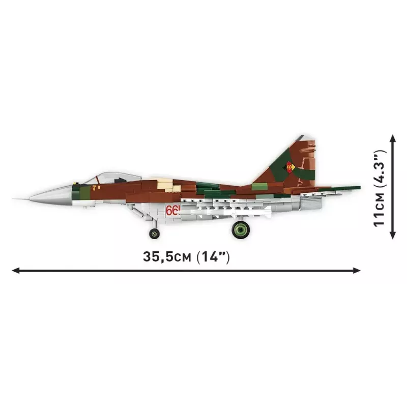 Constructiespeelgoed Cobi MiG-29 Oost-Duitsland 5851 — set van 300 onderdelen