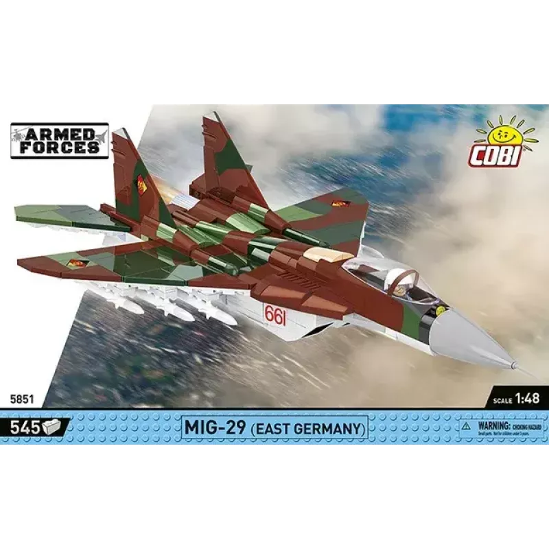 Constructiespeelgoed Cobi MiG-29 Oost-Duitsland 5851 — set van 300 onderdelen