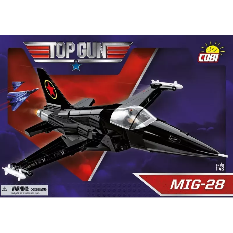 Bouwdoos Cobi Top Gun MiG-28 5859 modelbouwpakket schaal 1:48, verzamelbouwsteenset