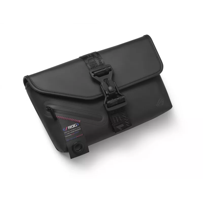 ASUS ROG SLASH Sling Bag 2.0 polyester, polyurethaan (PU), thermoplastisch polyurethaan (TPU) zwart, blauw, roze unisex schoudertas