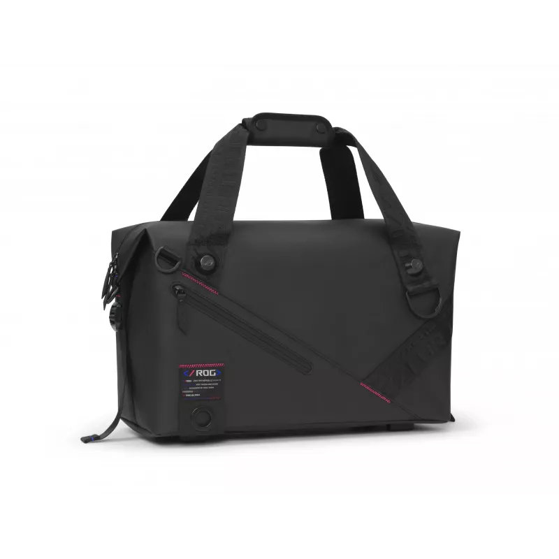 ASUS ROG SLASH Duffle Bag polyester, polyurethaan (PU), thermoplastisch polyurethaan (TPU) zwart heren handtas