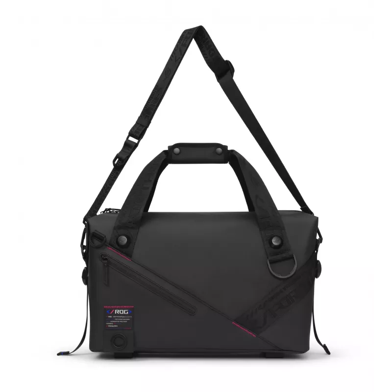 ASUS ROG SLASH Duffle Bag polyester, polyurethaan (PU), thermoplastisch polyurethaan (TPU) zwart heren handtas