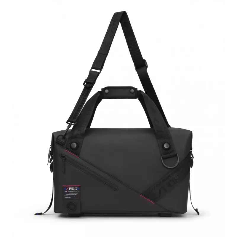 ASUS ROG SLASH Duffle Bag polyester, polyurethaan (PU), thermoplastisch polyurethaan (TPU) zwart heren handtas