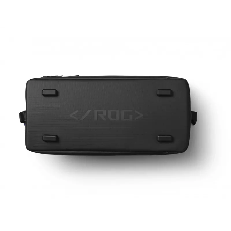 ASUS ROG SLASH Duffle Bag polyester, polyurethaan (PU), thermoplastisch polyurethaan (TPU) zwart heren handtas
