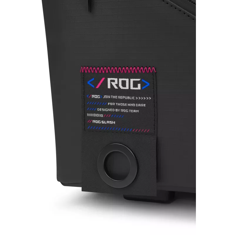 ASUS ROG SLASH Duffle Bag polyester, polyurethaan (PU), thermoplastisch polyurethaan (TPU) zwart heren handtas