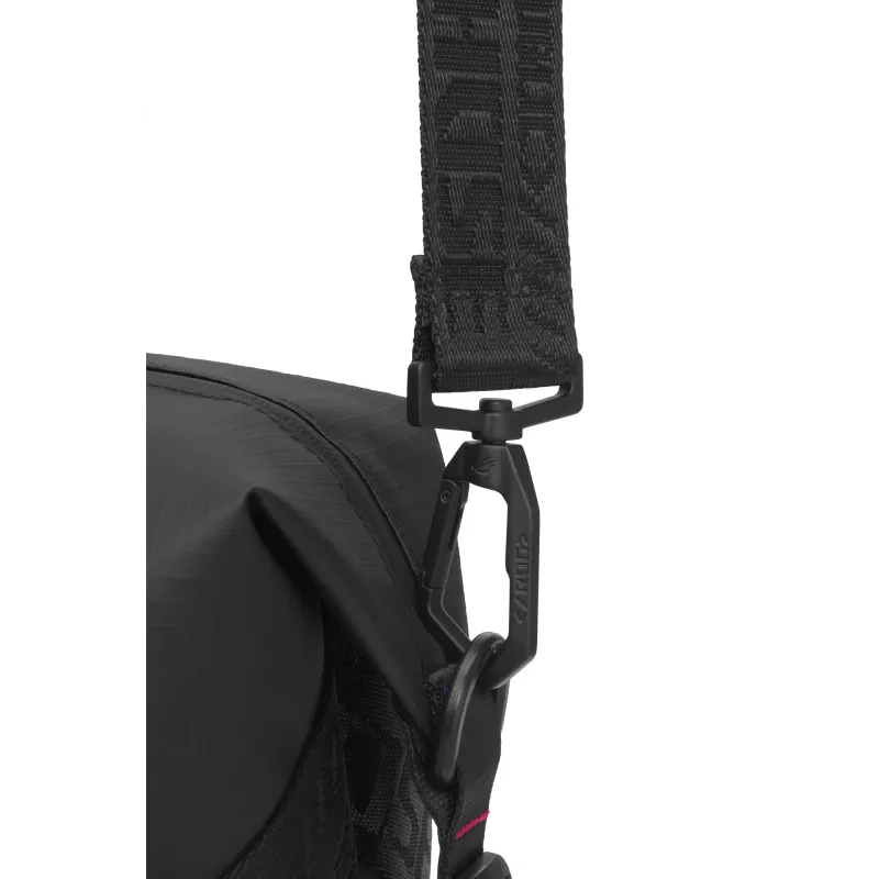 ASUS ROG SLASH Duffle Bag polyester, polyurethaan (PU), thermoplastisch polyurethaan (TPU) zwart heren handtas