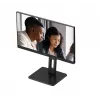 AOC 22E2UMF 21,5 inch (54,6 cm) VA-monitor, 1920 x 1080 Full HD, 75 Hz, 4 ms, HDMI, DisplayPort, VGA, USB-hub, luidsprekers, pivot, in hoogte verstelbaar, zwart