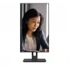 AOC 22E2UMF 21,5 inch (54,6 cm) VA-monitor, 1920 x 1080 Full HD, 75 Hz, 4 ms, HDMI, DisplayPort, VGA, USB-hub, luidsprekers, pivot, in hoogte verstelbaar, zwart
