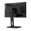 AOC 22E2UMF 21,5 inch (54,6 cm) VA-monitor, 1920 x 1080 Full HD, 75 Hz, 4 ms, HDMI, DisplayPort, VGA, USB-hub, luidsprekers, pivot, in hoogte verstelbaar, zwart