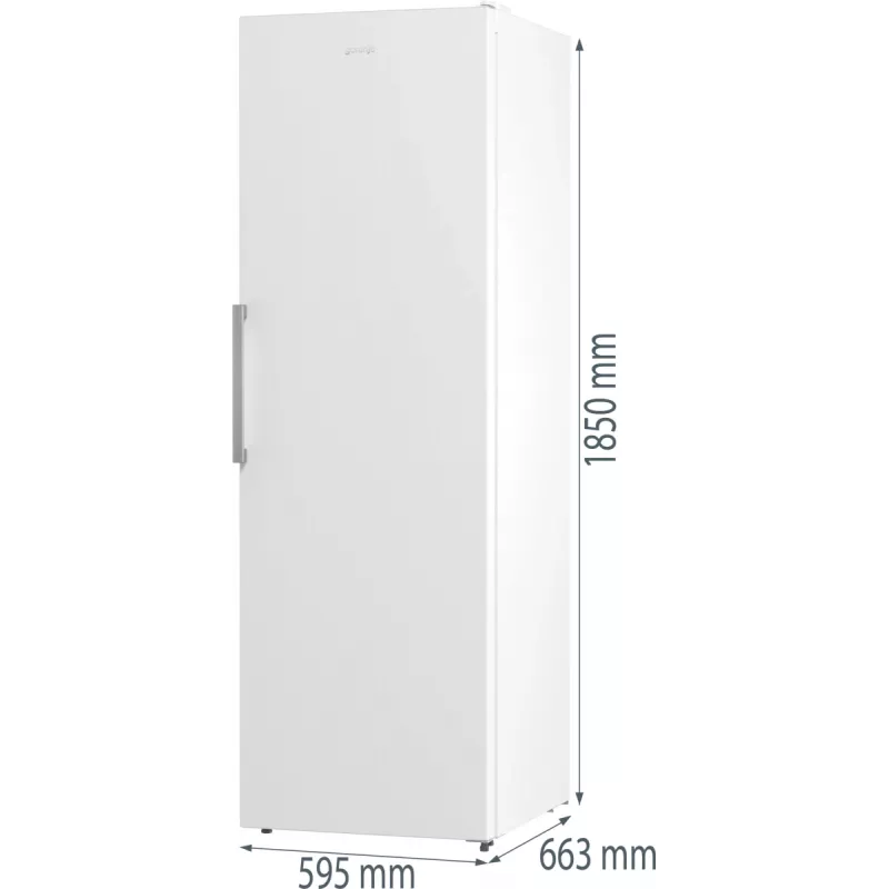 Gorenje Kylskåp R619EEW5 BK070B, 398 L, SN-N, 38 dB, E, wit