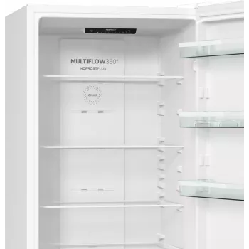 Gorenje gecombineerde koel-/vriezer NRK6202EW4 BK070B, 331 L, No Frost (koelkast), SN-N, 9 kg/24u, E, wit