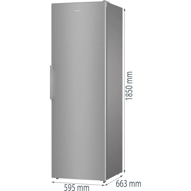 Gorenje koelkast R619EES5 BK065B, 398 L, SN-N, 38 dB, E, grijs
