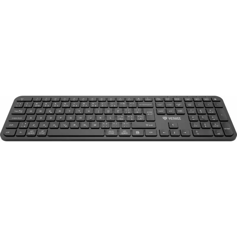 Draadloos toetsenbord YENKEE YKB 2050 EGO 2.4G Bluetooth — compacte layout, draadloze dual-modus