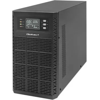 Onderbrekingsvrije stroomvoorziening QOLTEC 52282 3kVA line-interactive met LCD-display