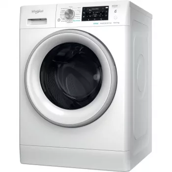 Whirlpool FFWDD 1076258 SV EE wasdroogcombinatie vrijstaand frontlader wit