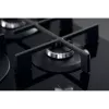 Whirlpool AKWL 728/NB zwart inbouw 75 cm gas 5 zones