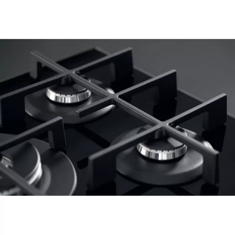 Whirlpool AKWL 728/NB zwart inbouw 75 cm gas 5 zones