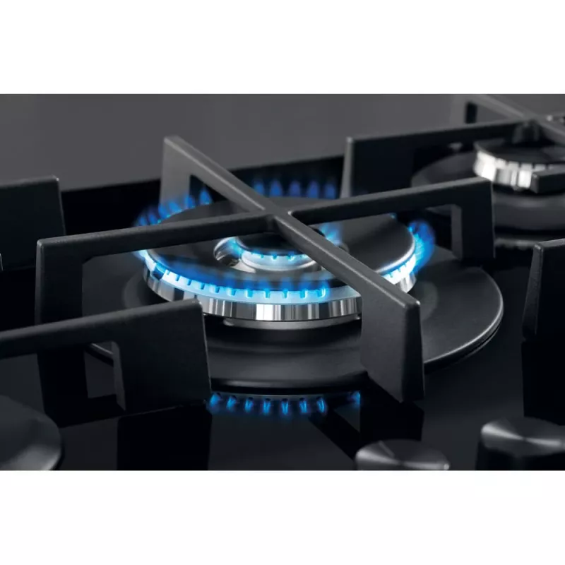 Whirlpool AKWL 728/NB zwart inbouw 75 cm gas 5 zones