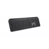 Draadloos full-size toetsenbord Logitech Master MX Keys S — Bluetooth, QWERTY, schakelaars, LED-achtergrondverlichting, graphite