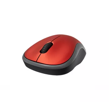 LOGITECH draadloze muis M185 rood
