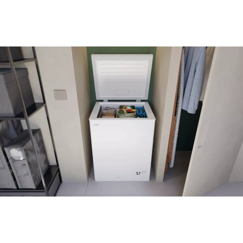 Vriezer CANDY CCHH 145E — 137 l netto inhoud, 4-sterren, linkse deurscharnier, wit