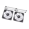 Ventilator Thermaltake CT120 ARGB Sync zwart wit 500-2000 tpm hydraulisch