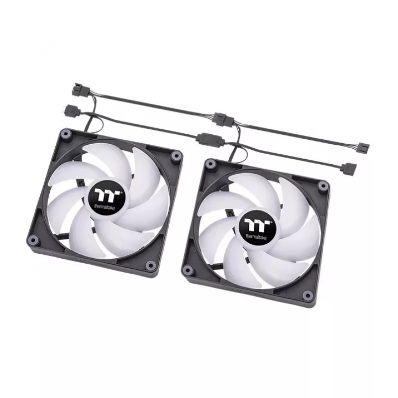 Ventilator Thermaltake CT120 ARGB Sync zwart wit 500-2000 tpm hydraulisch