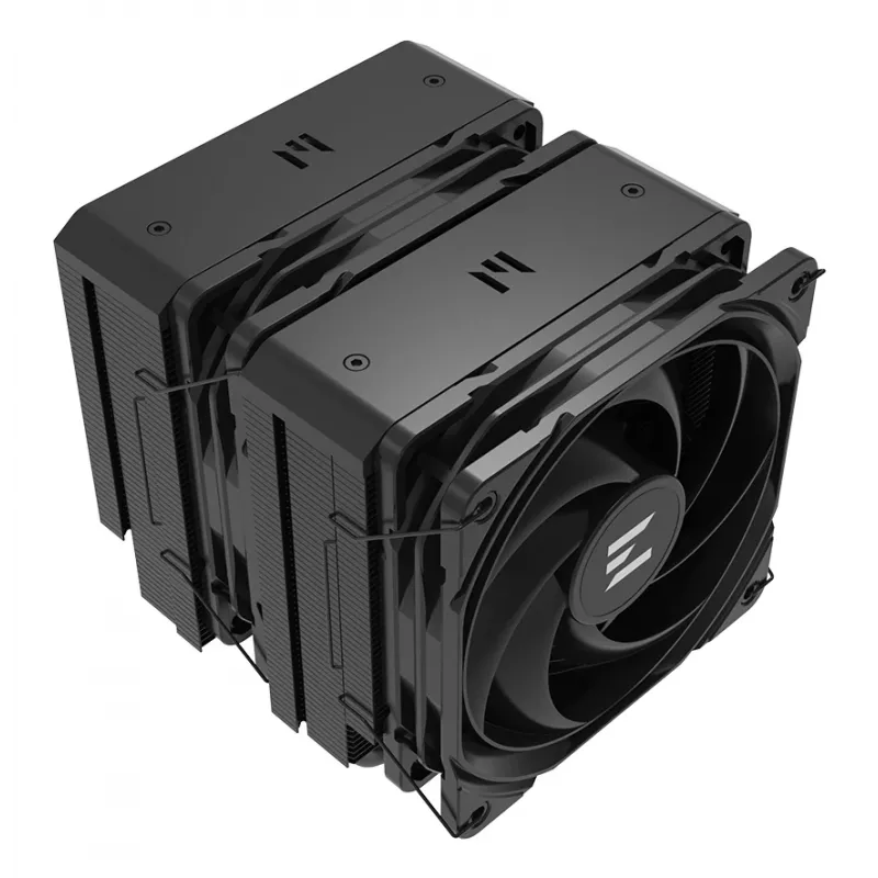CPU-koeler ZALMAN CNPS14X Duo zwart, dual-ventilator 120 mm koeloplossing