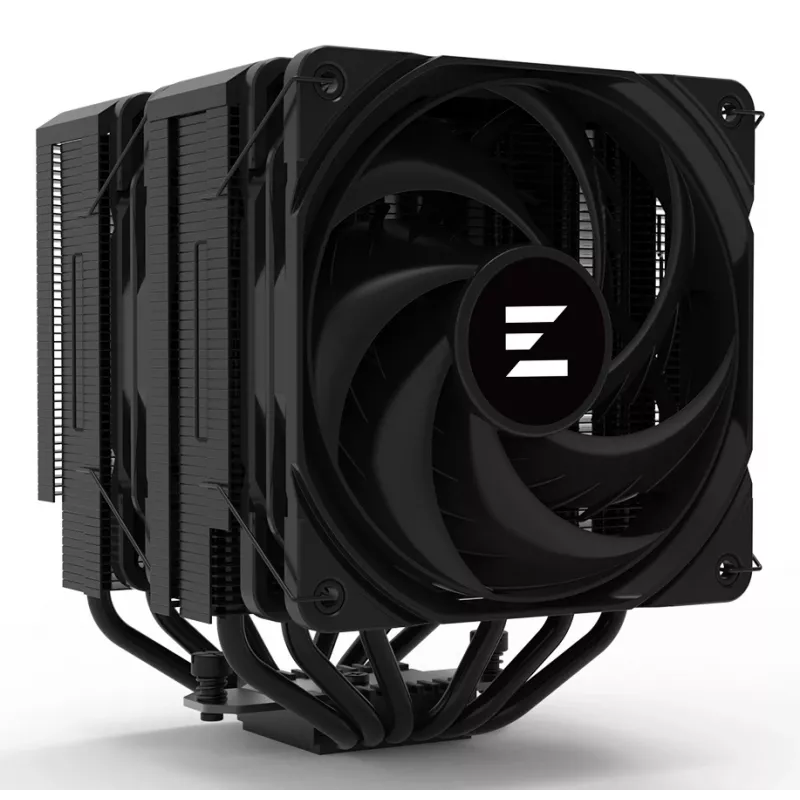 CPU-koeler ZALMAN CNPS14X Duo zwart, dual-ventilator 120 mm koeloplossing