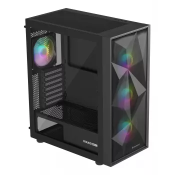 GENESIS Diaxid 605 ARGB midi tower zwart