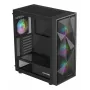 GENESIS Diaxid 605 ARGB midi tower zwart