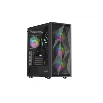 GENESIS Diaxid 605 ARGB midi tower zwart