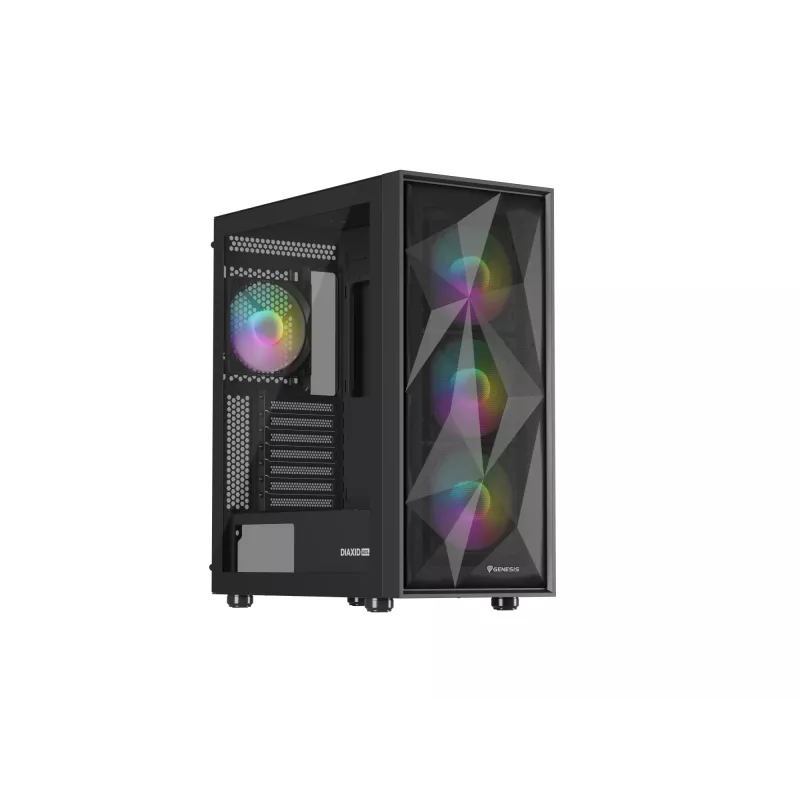 GENESIS Diaxid 605 ARGB midi tower zwart