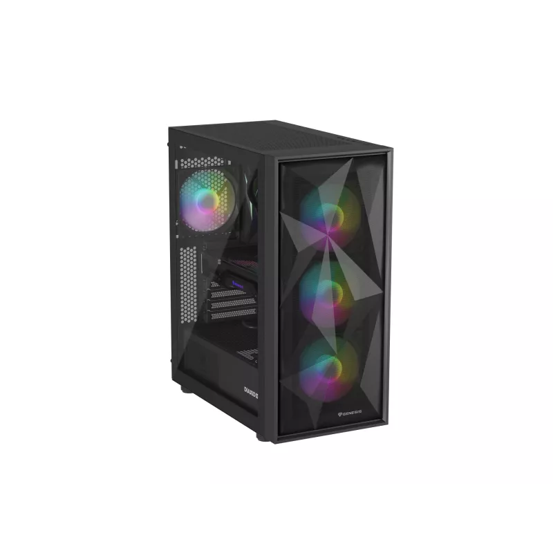 GENESIS Diaxid 605 ARGB midi tower zwart