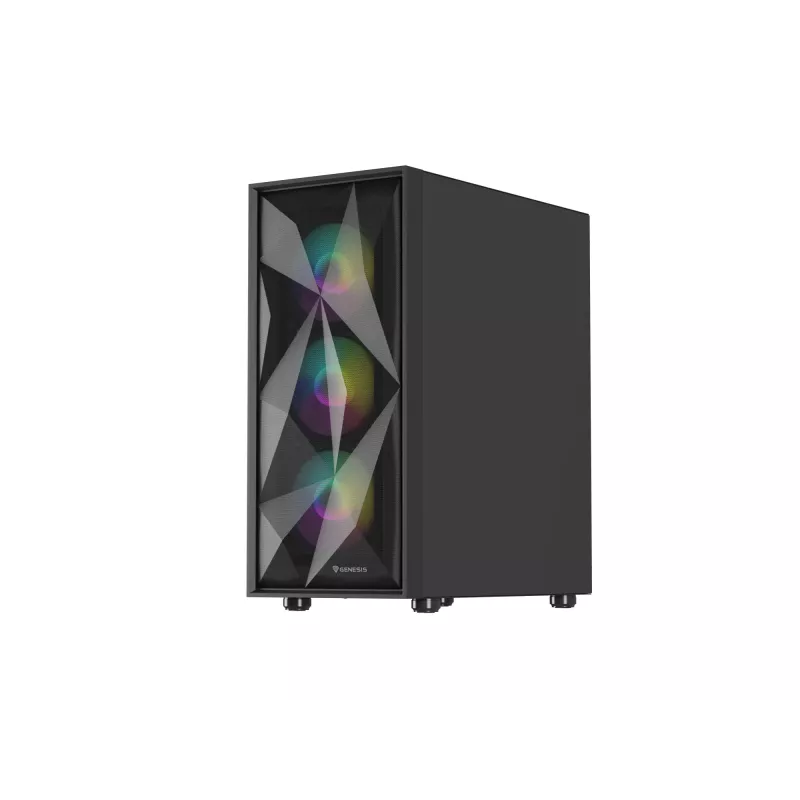 GENESIS Diaxid 605 ARGB midi tower zwart