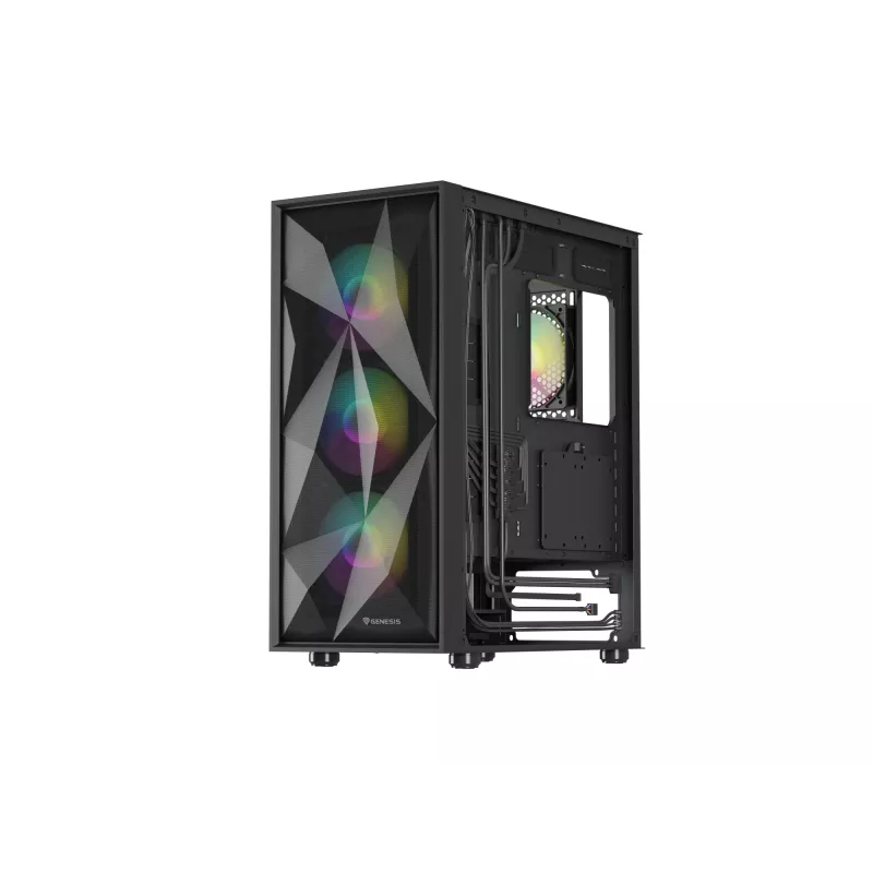 GENESIS Diaxid 605 ARGB midi tower zwart