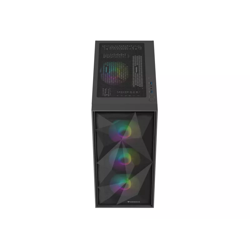 GENESIS Diaxid 605 ARGB midi tower zwart