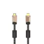 Hama 00205026 HDMI-kabel 3 m HDMI Type-A (standaard) zwart, roze