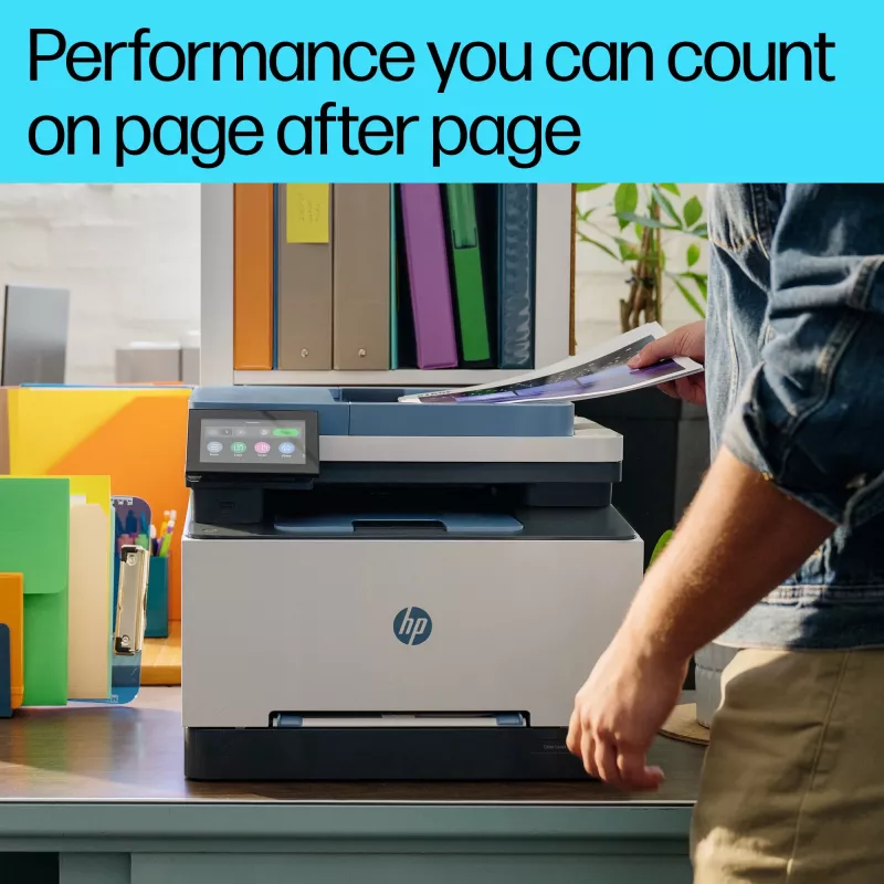 HP Color LaserJet Pro MFP 3302fdn, laser, kleurendruk, 600 x 600 DPI, A4, direct printen, blauw