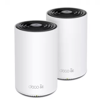 TP-Link AXE5400 Whole Home Mesh Wi-Fi 6E-systeem (tri-band), wit, intern, mesh-systeem, 500 m², FCC: