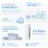 TP-Link AXE5400 Whole Home Mesh Wi-Fi 6E-systeem (tri-band), wit, DECO XE75 PRO (3-PACK)