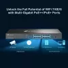 TP-Link Omada 16-poorts 2.5G en 2-poorts 10GE SFP+ L2+ managed switch met 8-poorts PoE+