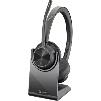 HP Poly Voyager 4320 USB-C-headset +BT700-dongle +laadstation