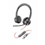 HP Poly Blackwire 8225 stereo USB-C-headset +USB-C/A-adapter