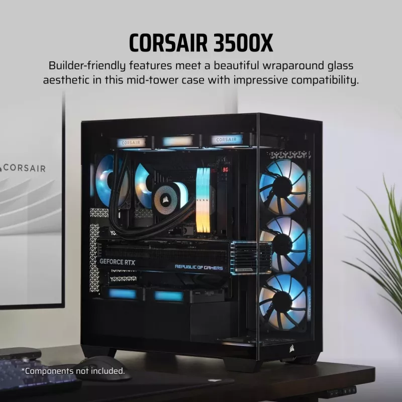 CORSAIR pc-behuizing - 3500x midtower