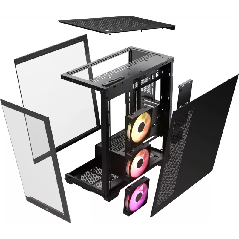 CORSAIR pc-behuizing - iCUE LINK 3500X RGB midtower